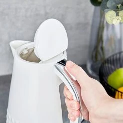 Tower Solitaire 3KW 1.5 Litre Kettle White 10 Tower Solitaire 3KW 1.5 Litre Kettle White -Kitchen appliances T10075WHT Tower Solitare 3KW 1 5 Litre Kettle White 4