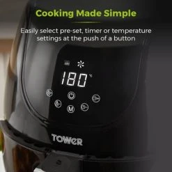 Tower Air Fryer 4 Litre Digital Black -Kitchen appliances T17067 Tower Air Fryer 4 Litre Digital Black 2