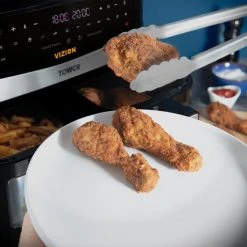 Tower Air Fryer Vortx Vizion 9L Dual Basket -Kitchen appliances T17100 Tower Air Fryer Vortx Vizion 9L Dual Basket 4
