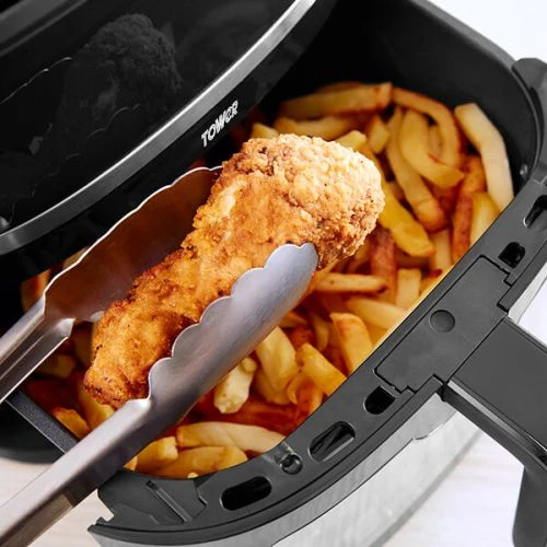 Tower Vortx 6 Litre Digital Space Saver Window Air Fryer Black 3 Tower Vortx 6 Litre Digital Space Saver Window Air Fryer Black - Image 3