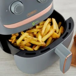 Tower Vortx 3.8 Litre Manual Air Fryer Grey -Kitchen appliances T17126GRY Tower Vortx 3 8 Litre Manual Air Fryer Grey 4