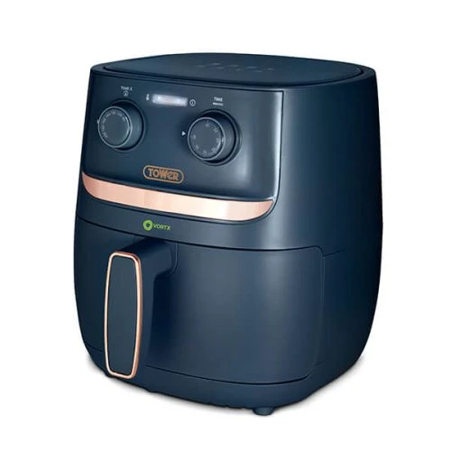 Tower Vortx 3.8 Litre Manual Air Fryer Blue 2 Tower Vortx 3.8 Litre Manual Air Fryer Blue - Image 2