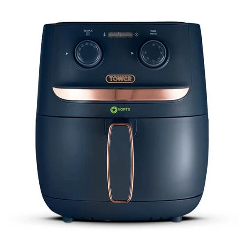 Tower Vortx 3.8 Litre Manual Air Fryer Blue 1 Tower Vortx 3.8 Litre Manual Air Fryer Blue