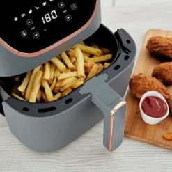 Tower Vortx 6 Litre Digital Air Fryer Grey -Kitchen appliances T17127GRY Tower Vortx 6 Litre Digital Air Fryer Grey 4