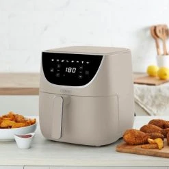 Tower Vortx 6 Litre Digital Air Fryer Latte -Kitchen appliances T17127MSH Tower Vortx 6 Litre Digital Air Fryer Latte 2