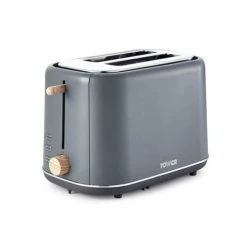 Tower Scandi 2 Slice Toaster Grey