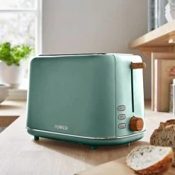 Tower Scandi 2 Slice Toaster Green -Kitchen appliances T20027JDE Tower Scandi 2 Slice Toaster Green 5