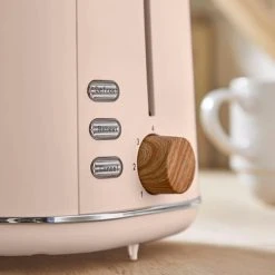 Tower Scandi 2 Slice Toaster Pink Clay -Kitchen appliances T20027PCLY Tower Scandi 2 Slice Toaster Pink Clay 2