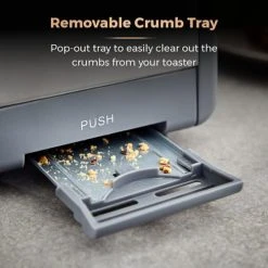 Tower Cavaletto Toaster 2 Slice Grey -Kitchen appliances T20036RGG Tower Cavaletto Toaster 2 Slice Grey 4