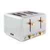Tower Cavaletto Toaster 4 Slice Optic White