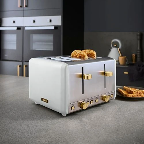 Tower Cavaletto Toaster 4 Slice Optic White 6 Tower Cavaletto Toaster 4 Slice Optic White - Image 6