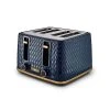 Tower Empire Toaster 4 Slice Midnight Blue