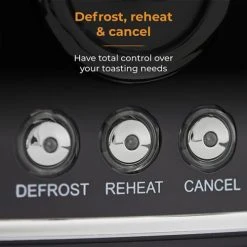 Tower Renaissance 4 Slice Toaster Black -Kitchen appliances T20065BLK Tower Renaissance 4 Slice Toaster Black 3