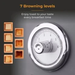 Tower Renaissance 4 Slice Toaster Grey -Kitchen appliances T20065GRY Tower Renaissance 4 Slice Toaster Grey 2