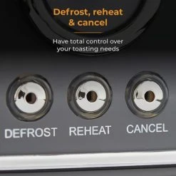 Tower Renaissance 4 Slice Toaster Grey -Kitchen appliances T20065GRY Tower Renaissance 4 Slice Toaster Grey 3