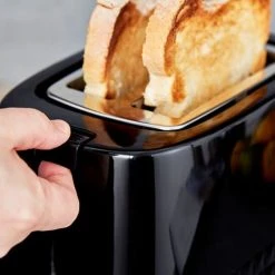 Tower Solitaire 2 Slice Toaster Black -Kitchen appliances T20082BLK Tower Solitare 2 Slice Toaster Black 3