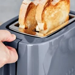 Tower Solitare 2 Slice Toaster Grey -Kitchen appliances T20082GRY Tower Solitare 2 Slice Toaster Grey 3
