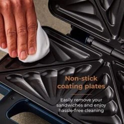 Tower Cavaletto Sandwich Maker Midnight Blue 10 Tower Cavaletto Sandwich Maker Midnight Blue -Kitchen appliances T27036MNB Tower Cavaletto Sandwich Midnight Blue 4