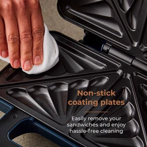 Tower Cavaletto Sandwich Maker Midnight Blue 5 Tower Cavaletto Sandwich Maker Midnight Blue - Image 5