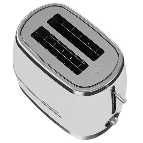 Beko Off White & Chrome Cosmopolis Dome Kettle & 2 Slice Toaster Set 6 Beko Off White & Chrome Cosmopolis Dome Kettle & 2 Slice Toaster Set - Image 6