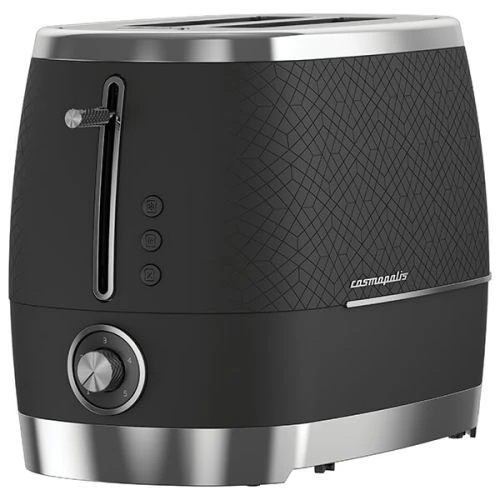 Beko Grey & Chrome Cosmopolis Dome Kettle & 2 Slice Toaster Set 4 Beko Grey & Chrome Cosmopolis Dome Kettle & 2 Slice Toaster Set - Image 4