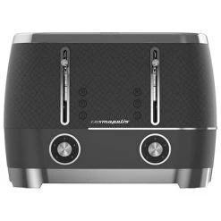 Beko Grey & Chrome Cosmopolis 4 Slice Toaster 8 Beko Grey & Chrome Cosmopolis 4 Slice Toaster -Kitchen appliances TAM8402G Beko Grey Chrome Cosmopolis 4 Slice Toaster 2