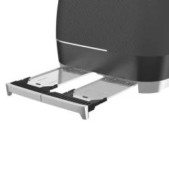 Beko Grey & Chrome Cosmopolis Dome Kettle & 4 Slice Toaster Set -Kitchen appliances TAM8402GWKM8307G Beko Grey Cosmopolis Dome Kettle 4 Slice Toaster Set 5