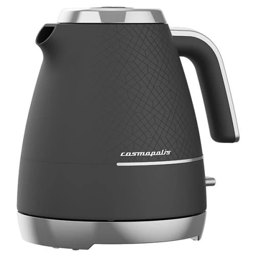 Beko Grey & Chrome Cosmopolis Dome Kettle 2 Beko Grey & Chrome Cosmopolis Dome Kettle - Image 2