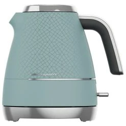 Beko Duck Egg Blue & Chrome Cosmopolis Dome Kettle