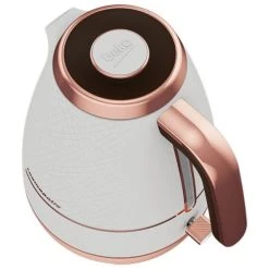Beko Off White & Rose Gold Cosmopolis Dome Kettle -Kitchen appliances WKM8307W Beko White Rose Gold Cosmopolis Dome Kettle 3