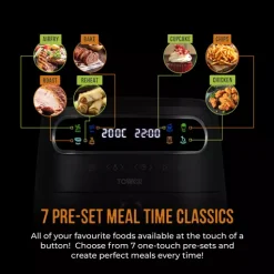 Vortx 3L Air Fryer With Colour Digital Display -Kitchen appliances fit 113