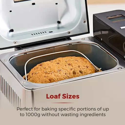 Digital 650W Bread Maker Silver 4 Digital 650W Bread Maker Silver - Image 4
