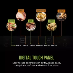 Vortx Dual Basket Air Fryer With 6 Pre-Set Functions 7.6 Litre -Kitchen appliances fit 134