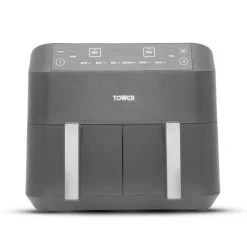 Vortx Dual Basket Air Fryer With 6 Pre-Set Functions 7.6 Litre -Kitchen appliances fit 139