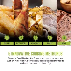 12 Litre Air Fryer Vortx Oven -Kitchen appliances fit 142