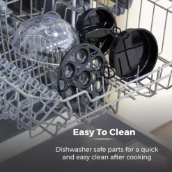 360W Egg Cooker Black -Kitchen appliances fit 217