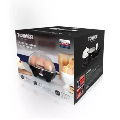 360W Egg Cooker Black -Kitchen appliances fit 221