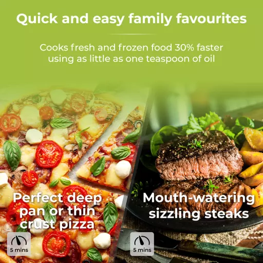 Xpress Pro Combo 2000W 11 Litre 10-in-1 Digital Air Fryer Oven With Rotisserie 6 Xpress Pro Combo 2000W 11 Litre 10-in-1 Digital Air Fryer Oven With Rotisserie - Image 6