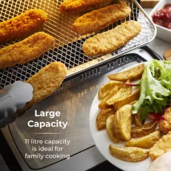 Xpress Pro Combo 2000W 11 Litre 10-in-1 Digital Air Fryer Oven With Rotisserie 24 Xpress Pro Combo 2000W 11 Litre 10-in-1 Digital Air Fryer Oven With Rotisserie -Kitchen appliances fit 232