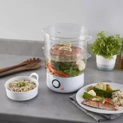 Presto 400W 2 X 2.4 Litre Tier Steam Cooker -Kitchen appliances fit 255