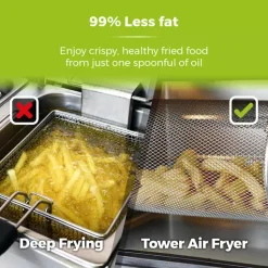 Vortx 12 Litre Rose Gold Air Fryer Oven -Kitchen appliances fit 287