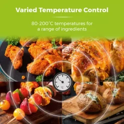 Vortx 12 Litre Rose Gold Air Fryer Oven -Kitchen appliances fit 289