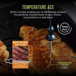 Vortx 5 In 1 Smokeless Grill Air Fryer -Kitchen appliances fit 369