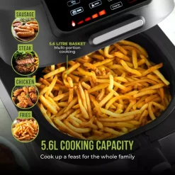 Vortx 5 In 1 Smokeless Grill Air Fryer -Kitchen appliances fit 372