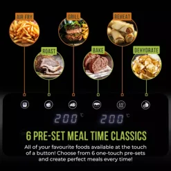 Vortx 8.5L Dual Basket Air Fryer -Kitchen appliances fit 382