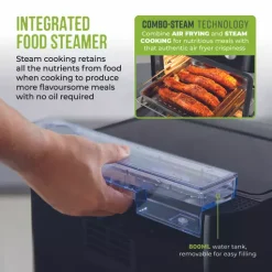 Vortx Platinum 13L Air Fryer Oven With Steam Cooking Functions -Kitchen appliances fit 4