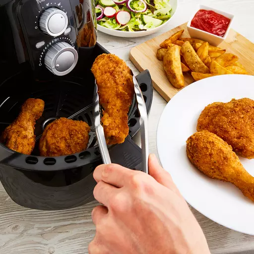 Vortx 1400W 4 Litre Manual Air Fryer 7 Vortx 1400W 4 Litre Manual Air Fryer - Image 7