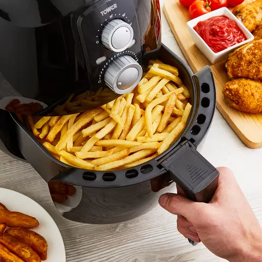 Vortx 1400W 4 Litre Manual Air Fryer 8 Vortx 1400W 4 Litre Manual Air Fryer - Image 8