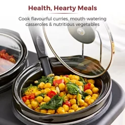 3 X 1.5 Litre Pot Slow Cooker 16 3 X 1.5 Litre Pot Slow Cooker -Kitchen appliances fit 429