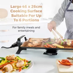 Cerasure+ Copper Electric Teppanyaki Grill Copper -Kitchen appliances fit 438